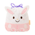 Japan Sanrio Original Character-Shaped Drawstring Bag with Snack - Wish Me Mell - 1