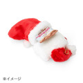 Japan Sanrio Original Mascot Holder - Kuromi : Christmas Stocking Boot & Cookie 2027 - 5