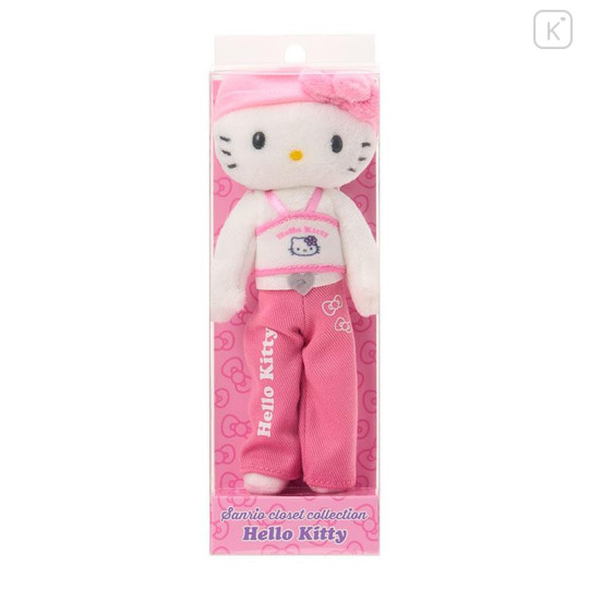 Japan Sanrio Original Mascot Holder - Hello Kitty : Sanrio Closet Collection Style Up Y2K Pink - 4