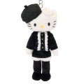 Japan Sanrio Original Mascot Holder - Hello Kitty : Sanrio Closet Collection Style Up Monotone - 2