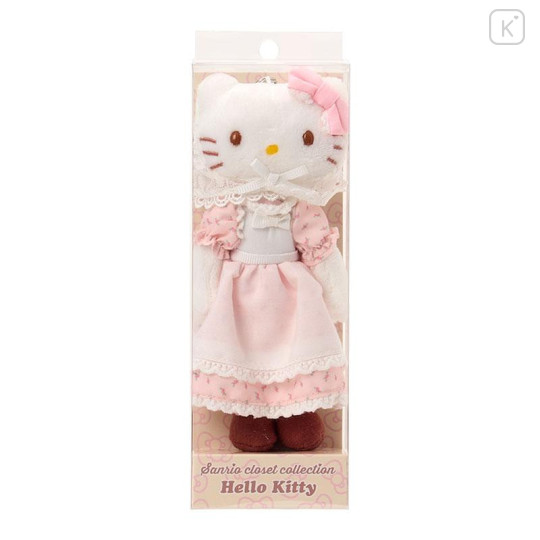 Japan Sanrio Original Mascot Holder - Hello Kitty : Sanrio Closet Collection Style Up Neo Mori Forest Girl - 4