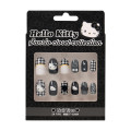 Japan Sanrio Original Nail Tips - Hello Kitty : Sanrio Closet Collection Monotone - 1