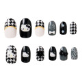 Japan Sanrio Original Nail Tips - Hello Kitty : Sanrio Closet Collection Monotone - 3