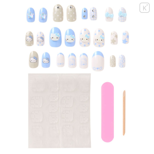 Japan Sanrio Original Nail Tips - Hello Kitty : Sanrio Closet Collection Angel Core - 2