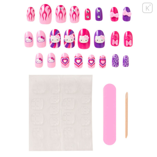Japan Sanrio Original Nail Tips - Hello Kitty : Sanrio Closet Collection Y2K - 2