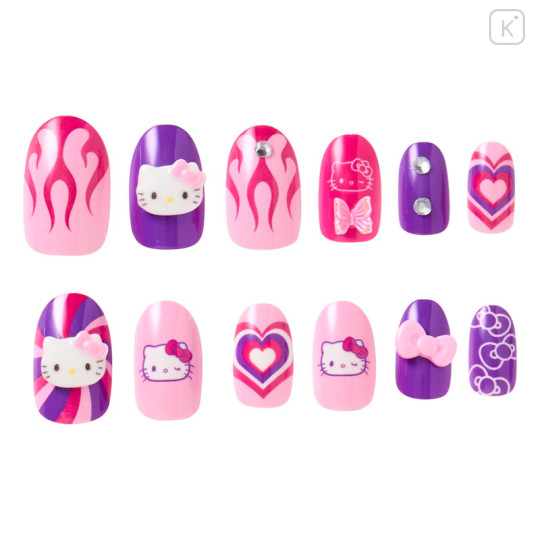 Japan Sanrio Original Nail Tips - Hello Kitty : Sanrio Closet Collection Y2K - 3