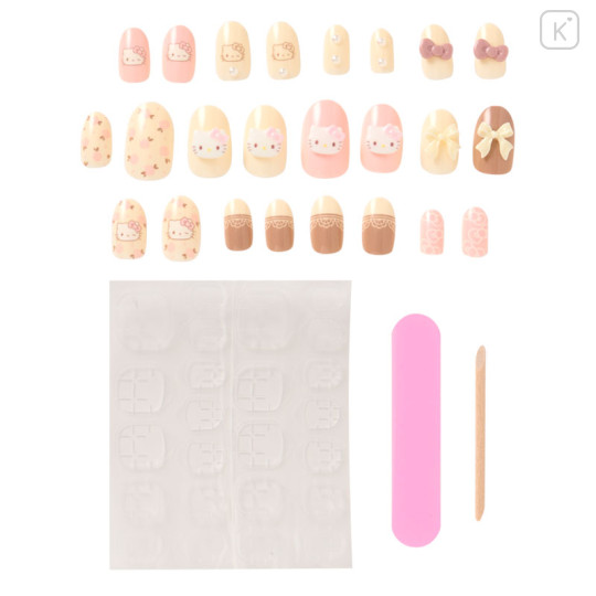 Japan Sanrio Original Nail Tips - Hello Kitty : Sanrio Closet Collection Neo Forest Girl - 2