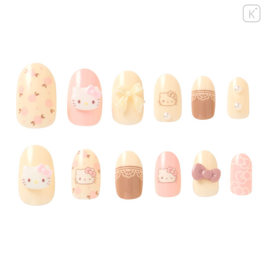 Japan Sanrio Original Nail Tips - Hello Kitty : Sanrio Closet Collection Neo Forest Girl - 3