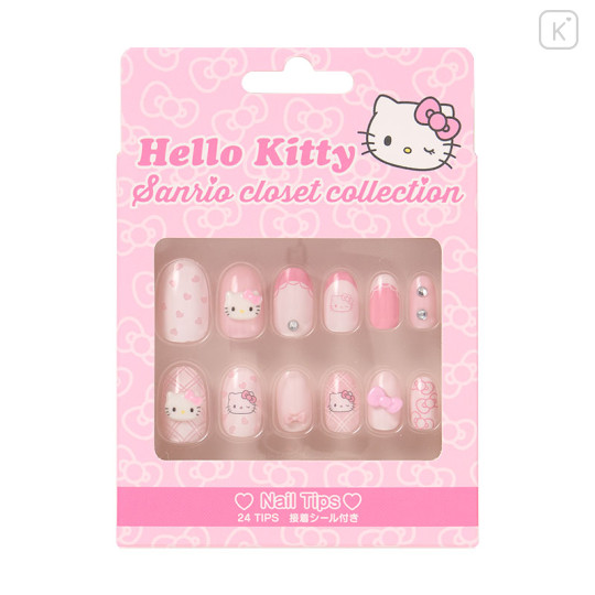Japan Sanrio Original Nail Tips - Hello Kitty : Sanrio Closet Collection Ballet Core - 1