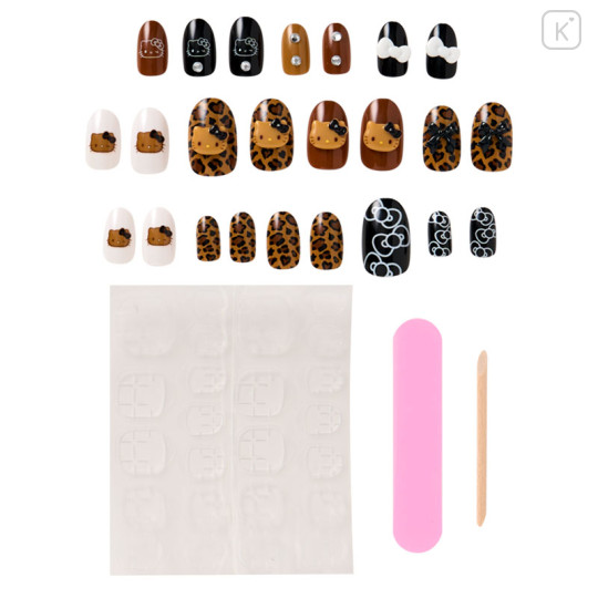 Japan Sanrio Original Nail Tips - Hello Kitty : Sanrio Closet Collection Gal - 2