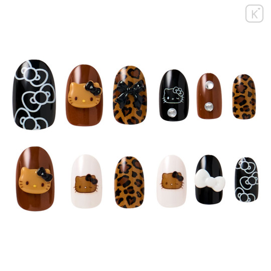 Japan Sanrio Original Nail Tips - Hello Kitty : Sanrio Closet Collection Gal - 3