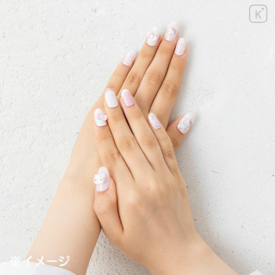 Japan Sanrio Original Nail Tips - Hello Kitty : Sanrio Closet Collection Gal - 5