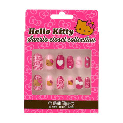 Japan Sanrio Original Nail Tips - Hello Kitty : Sanrio Closet Collection School Uniform