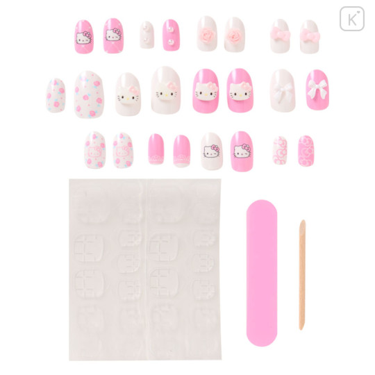 Japan Sanrio Original Nail Tips - Hello Kitty : Sanrio Closet Collection Lolita - 2
