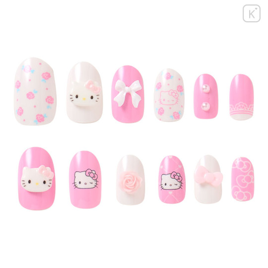 Japan Sanrio Original Nail Tips - Hello Kitty : Sanrio Closet Collection Lolita - 3