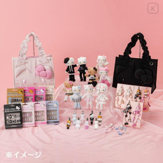 Japan Sanrio Original Nail Tips - Hello Kitty : Sanrio Closet Collection Lolita - 4