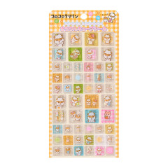 Japan Sanrio Cube Sticker - Corocorokuririn : Yellow