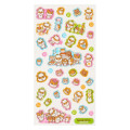Japan Sanrio Puffy Glossy Sticker - Corocorokuririn : Pink - 2
