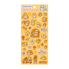 Japan Sanrio Puffy Glossy Sticker - Corocorokuririn : Orange