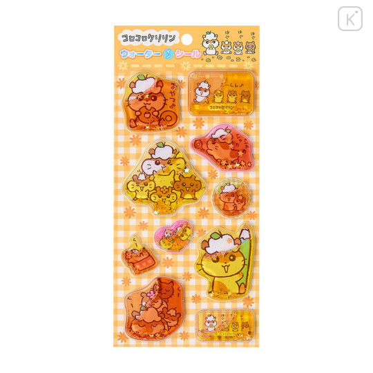 Japan Sanrio Water-in Sticker - Corocorokuririn : Orange - 1