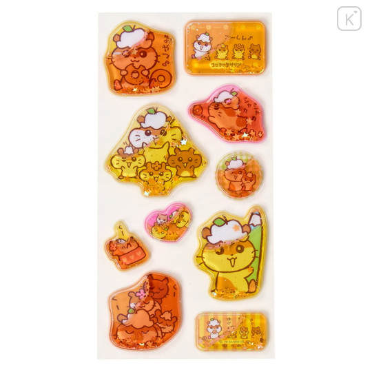 Japan Sanrio Water-in Sticker - Corocorokuririn : Orange - 2