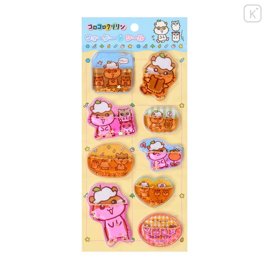 Japan Sanrio Water-in Sticker - Corocorokuririn : Light Blue - 1