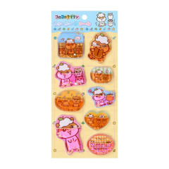 Japan Sanrio Water-in Sticker - Corocorokuririn : Light Blue