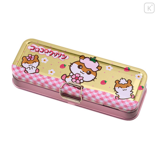 Japan Sanrio Tin Pencil Case - Corocorokuririn - 1
