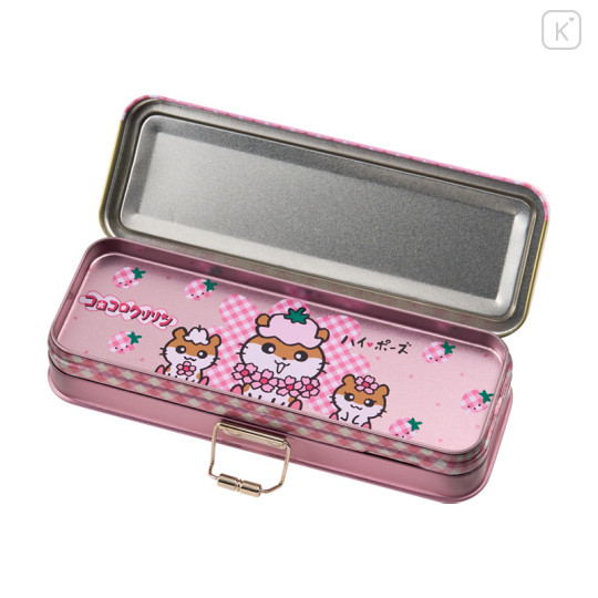 Japan Sanrio Tin Pencil Case - Corocorokuririn - 3