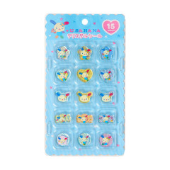 Japan Sanrio Crystal Sticker - Usahana : Blue