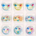 Japan Sanrio Crystal Sticker - Usahana : Blue - 4