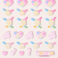 Japan Sanrio Petit Marshmallow Sticker - Usahana : Pink - 4