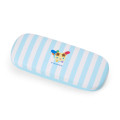 Japan Sanrio Glasses Case with Cleaning Cloth - Usahana : Blue - 2