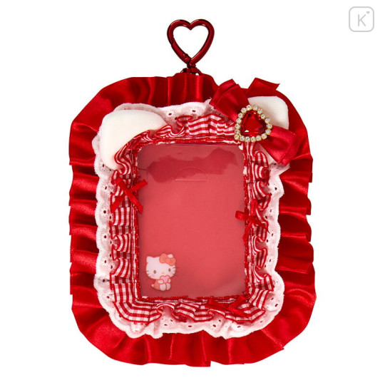 Japan Sanrio Original Card Holder - Hello Kitty : Enjoy Idol Colorful Ribbon - 1