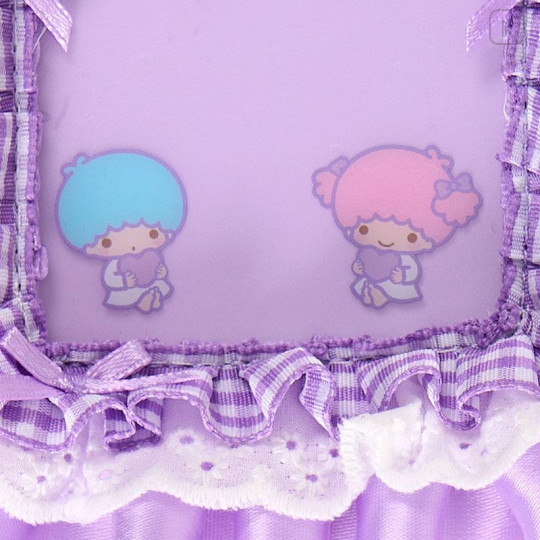 Japan Sanrio Original Card Holder - Little Twin Stars : Enjoy Idol Colorful Ribbon - 4