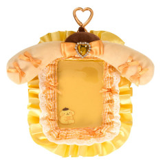 Japan Sanrio Original Card Holder - Pompompurin : Enjoy Idol Colorful Ribbon