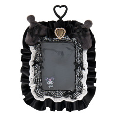 Japan Sanrio Original Card Holder - Kuromi : Enjoy Idol Colorful Ribbon