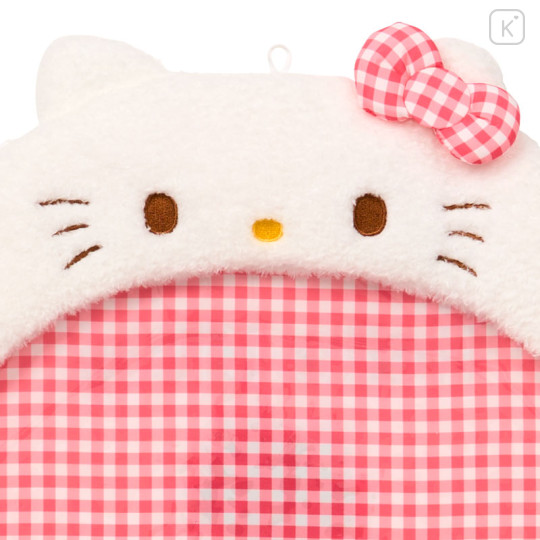 Japan Sanrio Original Fan Case - Hello Kitty : Enjoy Idol Colorful Ribbon - 3