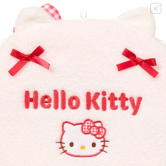 Japan Sanrio Original Fan Case - Hello Kitty : Enjoy Idol Colorful Ribbon - 4