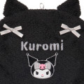 Japan Sanrio Original Fan Case - Kuromi : Enjoy Idol Colorful Ribbon - 4