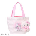 Japan Sanrio Original Mascot Holder with Ramune - Hello Kitty : Snowman - 5