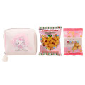 Japan Sanrio Original Pouch with Sweets - Hello Kitty : Snowman - 4