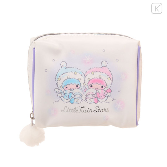 Japan Sanrio Original Pouch with Sweets - Little Twin Stars : Snowman - 1