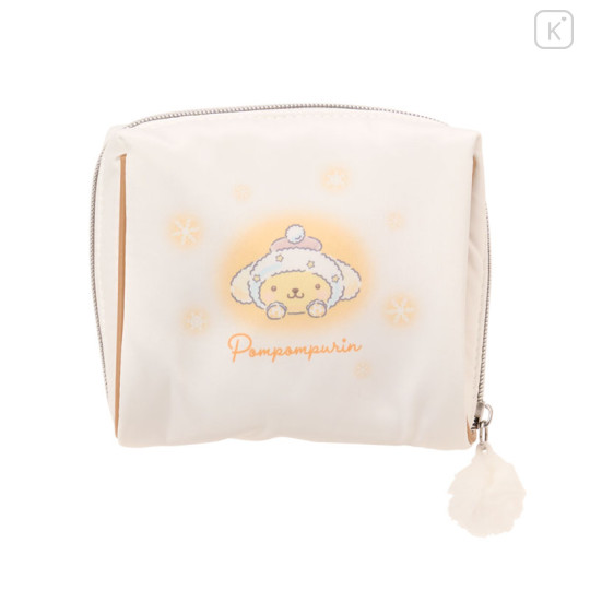 Japan Sanrio Original Pouch with Sweets - Pompompurin : Snowman - 2