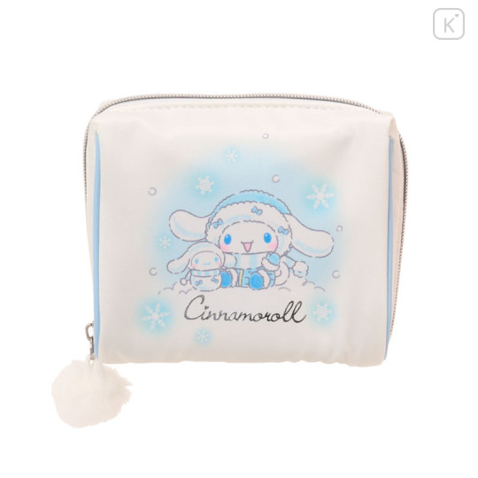 Japan Sanrio Original Pouch with Sweets - Cinnamoroll : Snowman - 1