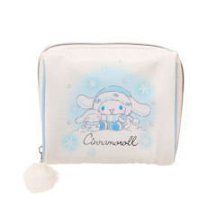 Japan Sanrio Original Pouch with Sweets - Cinnamoroll : Snowman
