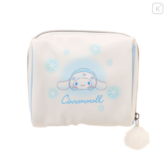 Japan Sanrio Original Pouch with Sweets - Cinnamoroll : Snowman - 2