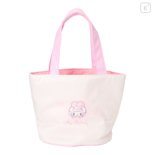 Japan Sanrio Original Tote Bag with Sweets - My Melody : Snowman - 2