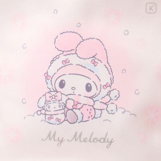 Japan Sanrio Original Tote Bag with Sweets - My Melody : Snowman - 6