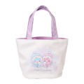 Japan Sanrio Original Tote Bag with Sweets - Little Twin Stars : Snowman - 1